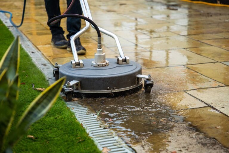 Pressure Washing Driveway